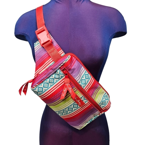 NWT Vera Bradley Serape Paradise Colorful Aztec Belt Bag Fanny Pack Women's - Picture 12 of 13